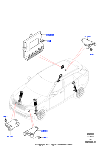 20 Elektronische Dämpferregelung L560 RANGE ROVER VELAR 2017 > (L560)