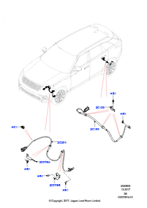 05B Antiblockiersystem L560 RANGE ROVER VELAR 2017 > (L560)