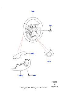 05A Lenkrad L560 RANGE ROVER VELAR 2017 > (L560)