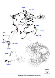 01A Motorkabelbaum L560 RANGE ROVER VELAR 2017 > (L560),3.0L V6 Dieselmotor
