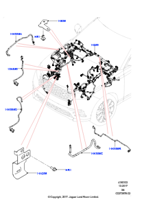 03AA Kabelstrang Motorraum L560 RANGE ROVER VELAR 2017 > (L560)