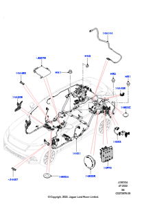 04 Hauptkabelstrang L560 RANGE ROVER VELAR 2017 > (L560)