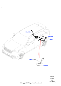 12 Elektr. Verkabelung - Fahrgestell L560 RANGE ROVER VELAR 2017 > (L560)