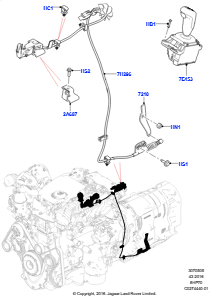 05J Schaltung (Automatisches Getriebe) L494 RANGE ROVER SPORT 2014 - 2022 (L494),2.0L I4 DSL HIGH DOHC AJ200