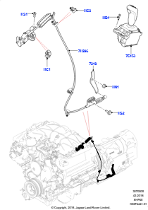 05E Schaltung (Automatisches Getriebe) L494 RANGE ROVER SPORT 2014 - 2022 (L494),3,0 l DOHC GDI SC V6 BENZIN