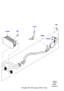 05J Getriebekühlsystem L462 DISCOVERY 5 2017 > (L462),2.0L I4 DSL HIGH DOHC AJ200