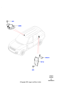 10B Telematik L405 RANGE ROVER 2013 - 2022