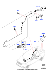 35AH Einspritzsystem - Reduktionsmittel L560 RANGE ROVER VELAR 2017 > (L560),Mit Reduktionsmitteltank