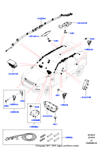 15B Airbag-System L494 RANGE ROVER SPORT 2014 - 2022 (L494)