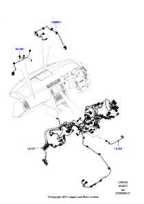 06B Armaturenkabelbaum L462 DISCOVERY 5 2017 > (L462)