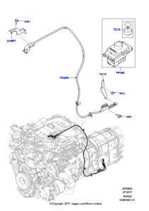 05B Schaltung (Automatisches Getriebe) L405 RANGE ROVER 2013 - 2022,8HP Gen3 Hybrid Trans