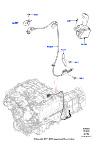 05O Schaltung (Automatisches Getriebe) L494 RANGE ROVER SPORT 2014 - 2022 (L494),5.0LP Aj133 Dohc Cda S/C Enhanced