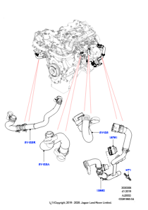 06AF EGR-Kühlsystem L462 DISCOVERY 5 2017 > (L462),Euro 4 Abgasnorm