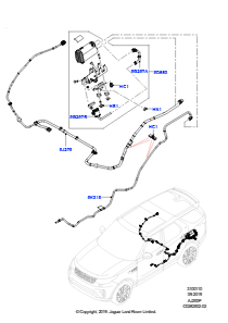 10AT Kraftstoffleitungen L462 DISCOVERY 5 2017 > (L462),2.0L I4 DOHC AJ200 Benz., hohe L.