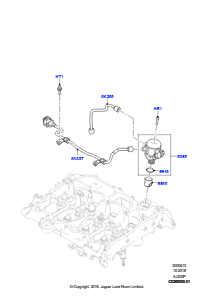 13AD Einspritzpumpe an Motor angebaut L538 RANGE ROVER EVOQUE 2012 - 2018 (L538),Gebaut in Brasilien