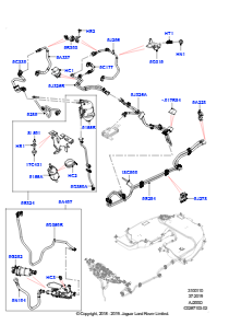 10AN Kraftstoffleitungen L462 DISCOVERY 5 2017 > (L462),2.0L I4 DSL HIGH DOHC AJ200