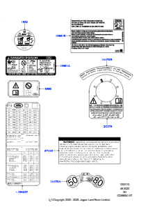 10K Etiketten L462 DISCOVERY 5 2017 > (L462)