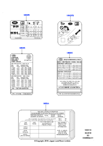 10N Etiketten L462 DISCOVERY 5 2017 > (L462)