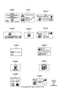 10R Etiketten L462 DISCOVERY 5 2017 > (L462)