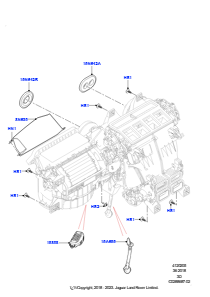 05D Heiz./Klimaanlage, externe Bauteile L462 DISCOVERY 5 2017 > (L462)