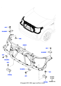 05D Front-, Stehbleche u. Längsträger L462 DISCOVERY 5 2017 > (L462)