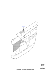 40B Verkleidungen - Tür vorn L462 DISCOVERY 5 2017 > (L462)