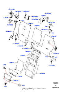 25C Rücksitzlehne L462 DISCOVERY 5 2017 > (L462),Version - Core