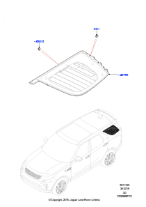 20C Seitenfenster L462 DISCOVERY 5 2017 > (L462)