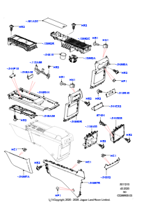 10E Bodenkonsole L462 DISCOVERY 5 2017 > (L462)