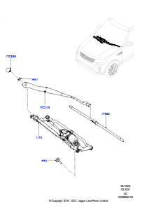05B Scheibenwischer L462 DISCOVERY 5 2017 > (L462)