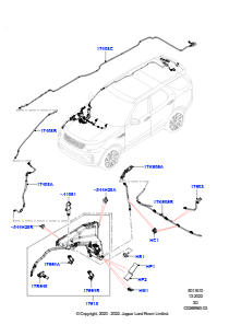 10B Scheibenwaschanlage L462 DISCOVERY 5 2017 > (L462)