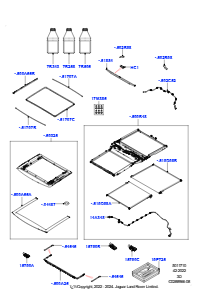 10D Schiebedachmech. u. -betätigung L462 DISCOVERY 5 2017 > (L462),Dachverst.-Pano. elek.Bet. / Öffnen