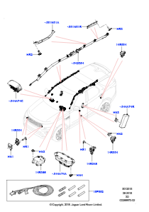 15B Airbag-System L462 DISCOVERY 5 2017 > (L462)