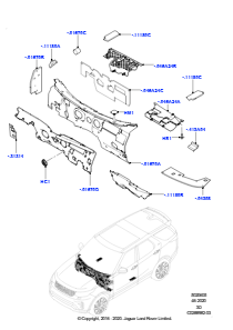 05D Motorabdeckung vorn L462 DISCOVERY 5 2017 > (L462)