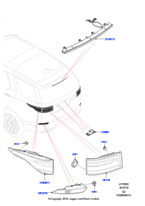 05B Schlußleuchten L462 DISCOVERY 5 2017 > (L462)