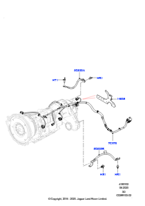 02B Getriebekabelstrang L462 DISCOVERY 5 2017 > (L462)