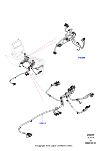07D Mittelkonsolen-Kabelstrang L462 DISCOVERY 5 2017 > (L462)