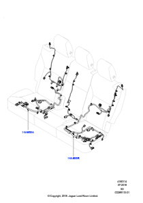 14G Kabelstrang - Sitz L462 DISCOVERY 5 2017 > (L462)