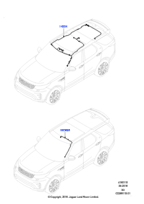 15K Kabelstrang - Karosserie u. Heck L462 DISCOVERY 5 2017 > (L462)