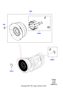 60G Drehmomentwandler L663 NEW DEFENDER 2020 > (L663),2.0L I4 DSL HIGH DOHC AJ200