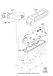 05AE Abgasentgiftung - Kurbelgehäuse L462 DISCOVERY 5 2017 > (L462),2.0L I4 DSL HIGH DOHC AJ200