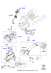 20AT Abgasrückführung L462 DISCOVERY 5 2017 > (L462),2.0L I4 DSL MID DOHC AJ200