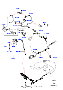 10AP Kraftstoffleitungen L462 DISCOVERY 5 2017 > (L462),2.0L I4 DSL MID DOHC AJ200