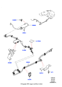 10ZA Kraftstoffleitungen L462 DISCOVERY 5 2017 > (L462),3,0 l DOHC GDI SC V6 BENZIN