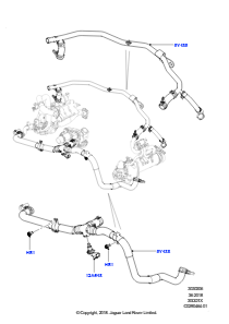 06F EGR-Kühlsystem L462 DISCOVERY 5 2017 > (L462),3,0 V6 D Gen2 Twin Turbo