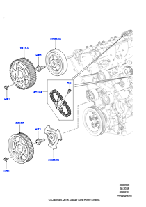 05C Stirnradtrieb L462 DISCOVERY 5 2017 > (L462),3.0L V6 Dieselmotor