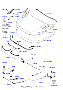 20AA Motorhaube u. Anbauteile L551 NEW RANGE ROVER EVOQUE 2019 > (L551),Werk Halewood
