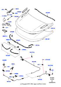 20AA Motorhaube u. Anbauteile L551 NEW RANGE ROVER EVOQUE 2019 > (L551),Werk Halewood