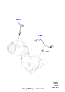 08AM Abgassensoren und Module L462 DISCOVERY 5 2017 > (L462),Emissionsstufe EU6