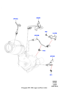 08AP Abgassensoren und Module L462 DISCOVERY 5 2017 > (L462),EU6C-Emission
